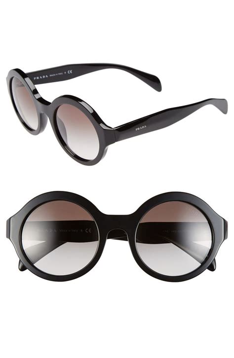 51mm rectangle sunglasses prada|prada round 51mm sunglasses.